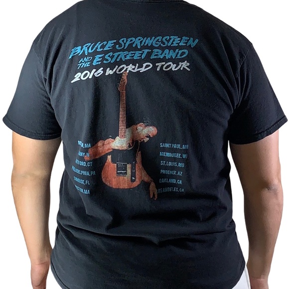 VTG 2016 BRUCE SPRINGSTEEN CONCERT SHIRT - Picture 4 of 4